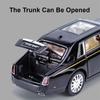 Масштаб 1:32 Модели Автомобилей Rolls Royce Phantom Игрушки Металлические Литые Двери Открываются Оттяни Назад Звук Свет Модели Транспортных Средств Для Мальчиков Детские Подарки