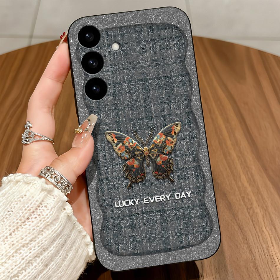 Чехол Polka Dot Bow Soft для Samsung Galaxy S26 S25 S24 S23 S22 S21 S20 FE Plus Ultra, Ультратонкий, Противоударный Корпус Телефона