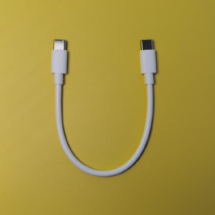 Высокоскоростной короткий кабель для передачи данных и зарядки Type-C, 2 головки, 60 Вт Power Delivery
