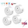 Умная розетка Germa Zigbee Us Plug для шлюза-концентратора Умный дом Беспроводной пульт дистанционного управления Приложение Tuya Smart Life работает с Alexa Google Home