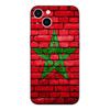 Черный чехол из ТПУ для iPhone 14 13 12 11 mini pro MAX 5 5s se 2020 6 6s 7 8 plus x 10 XR XS чехол марокканский флаг Марокко