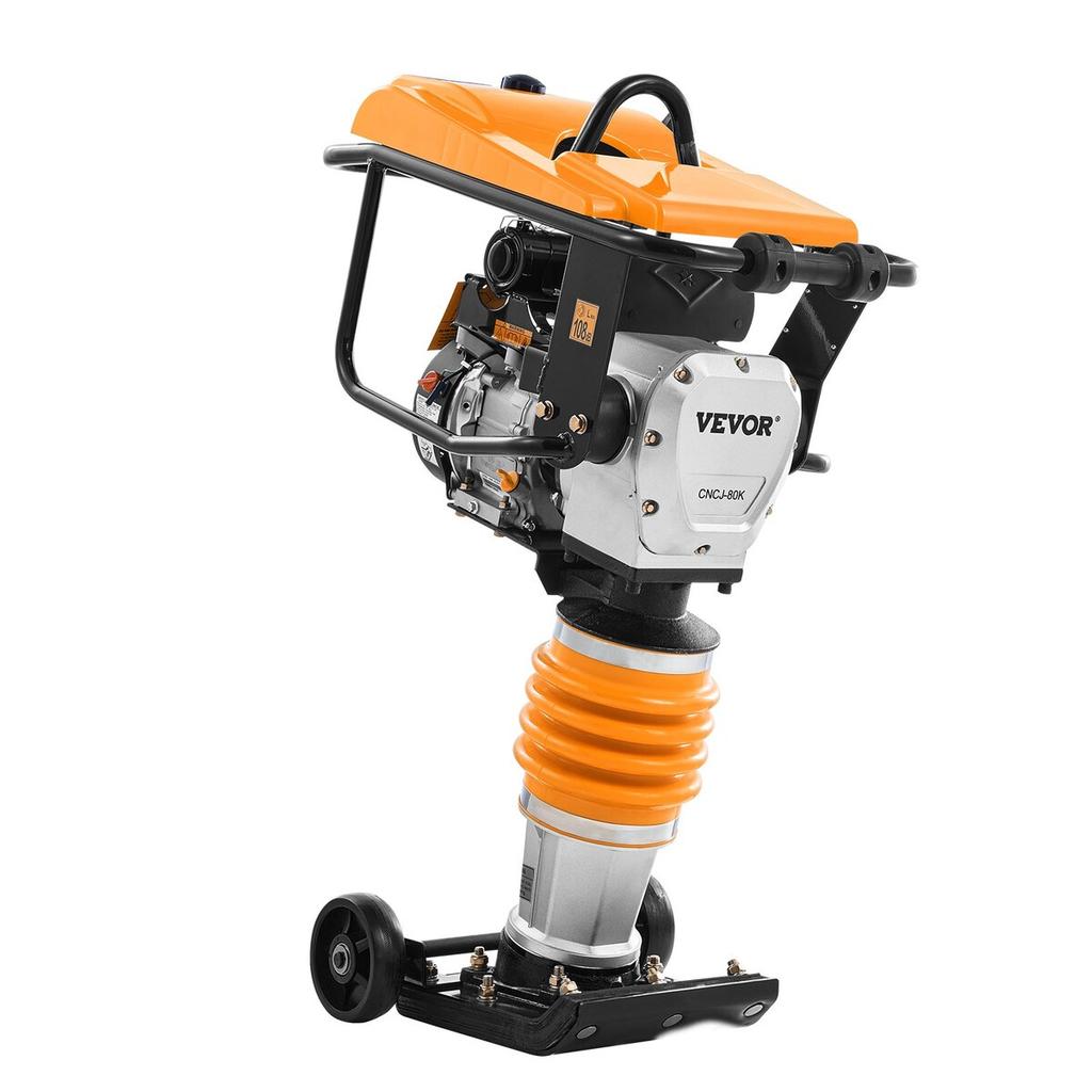 6.5 HP 196 cc Four-Spring Jumping Jack Vibratory Rammer Tamper Compactor