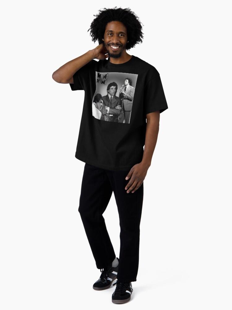 Juan Luis Guerra Jose Jose B&W Oversized T-Shirt