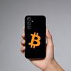 Чехол для телефона Bitcoin для Samsung Galaxy A73, A21s, A22, A31, A52, A53, A71, A41 Мягкий черный корпус