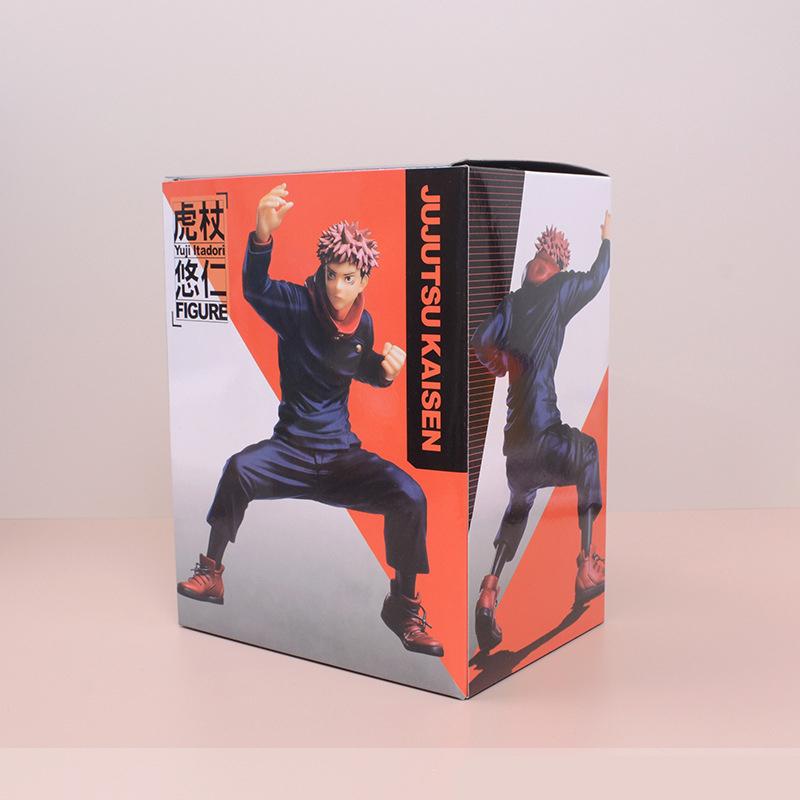 16 см Японская аниме фигурка Jujutsu Kaisen Итадори Юдзи Годзё Сатору Боевая форма Модель Игрушки для детей ПВХ Коллекционная Статическая кукла