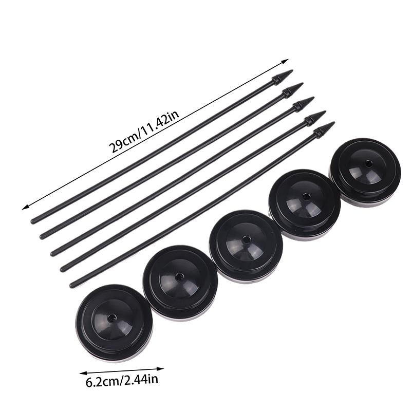 5 шт. универсальный держатель для флагштока, безгвоздевой держатель для флага, подставка для флага, держатель для флага, настольный флагшток