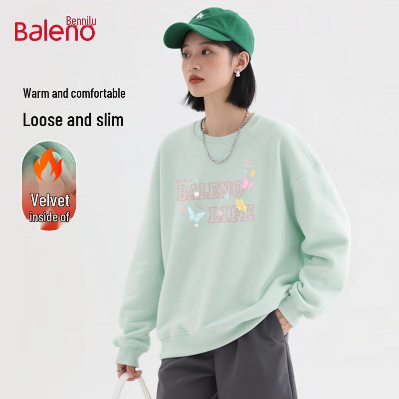 Baleno Women's Trendy Graphic Crewneck Pullover