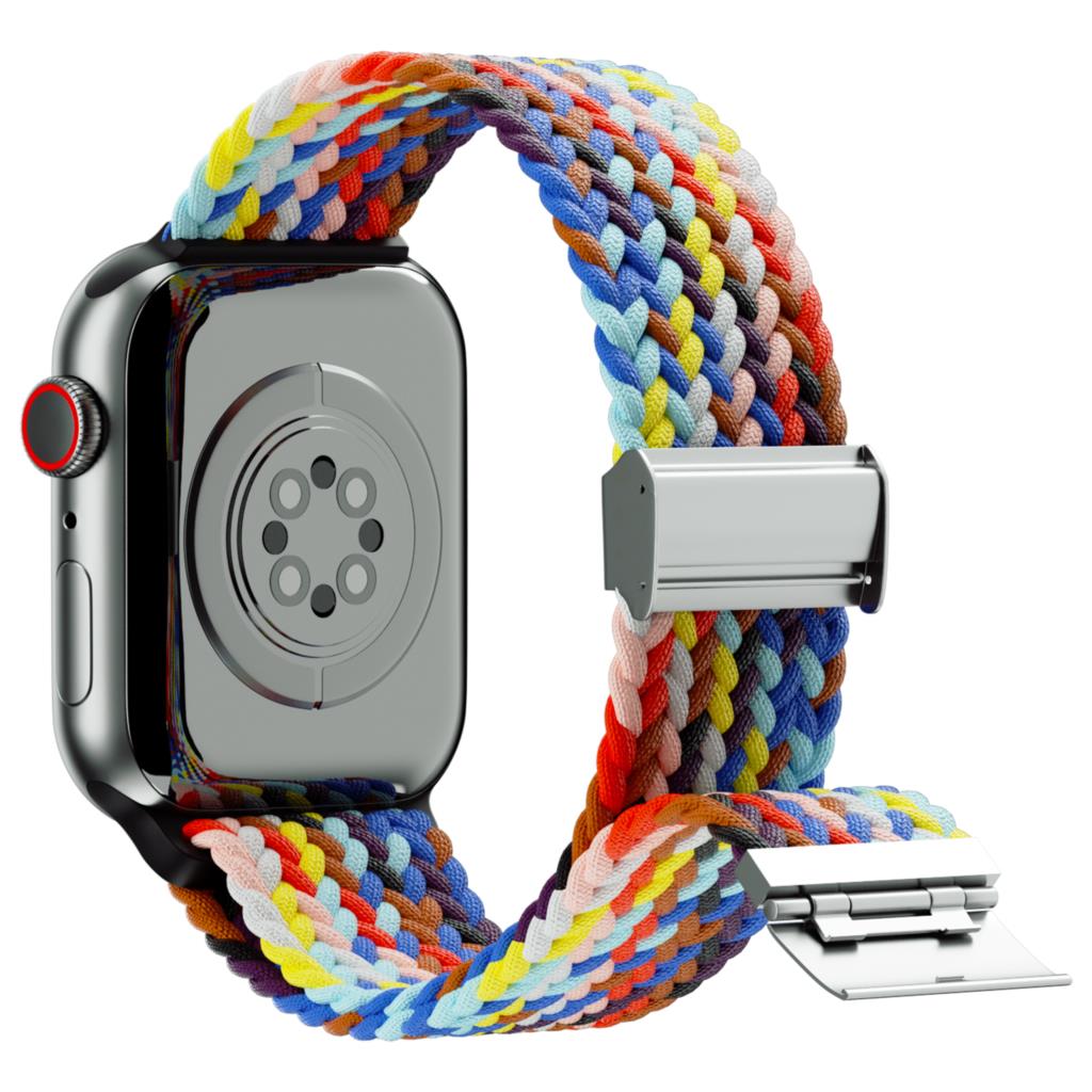 Strap For Apple watch Ultra 2 band 49mm 45mm 44mm 40mm 41mm 42mm 46mm Braided solo loop correa bracelet series 7 3 se 8 9 10 11