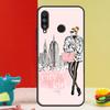 Девушка из Нью-Йорка Для Huawei Nova 12s 12i 11i 8i 9 10 SE Y91 Y90 Y60 Y70 Y72 Y61 P20 P40 P30 Lite P60 Pro Чехол