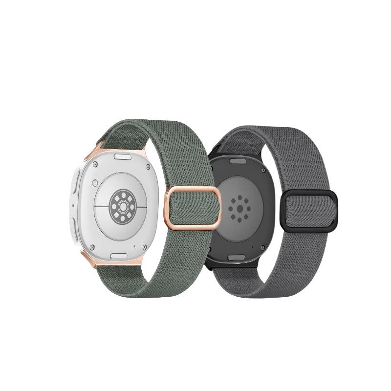 Совместимый нейлоновый эластичный ремешок для Samsung Watch8 - Унисекс, Спортивный, Модный