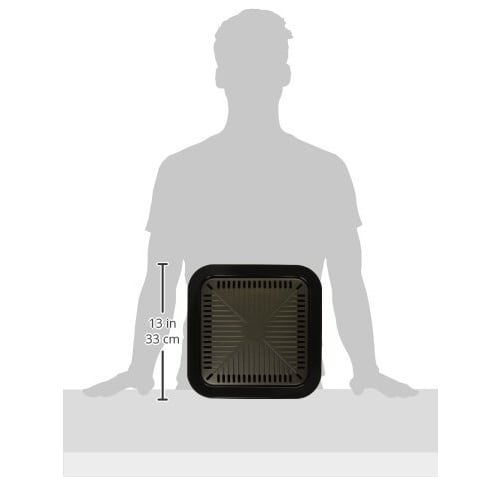 Wahei Freiz Yakiniku Plate, Taste Quest, Square, 32 x 32 cm, with Water, for Gas Stove Only, MR-7386