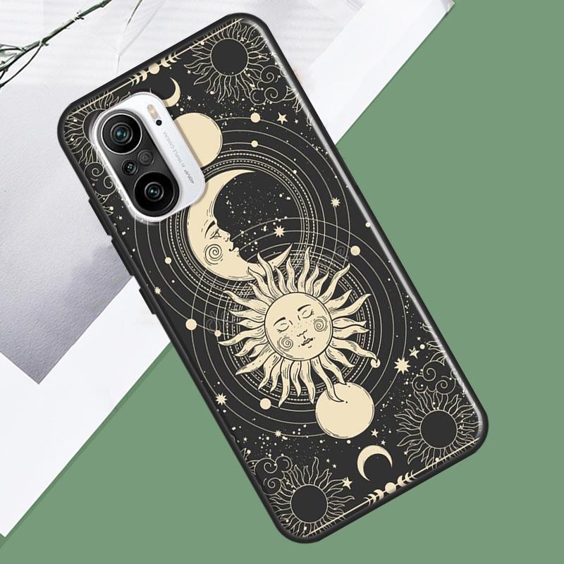 Чехол для телефона Xiaomi 13 14 15 Ultra 13T 14T 15T Pro 17 Pro Max POCO F7 F5 F6 X5 X6 X7 Pro с рисунком «Лунное Полнолуние»