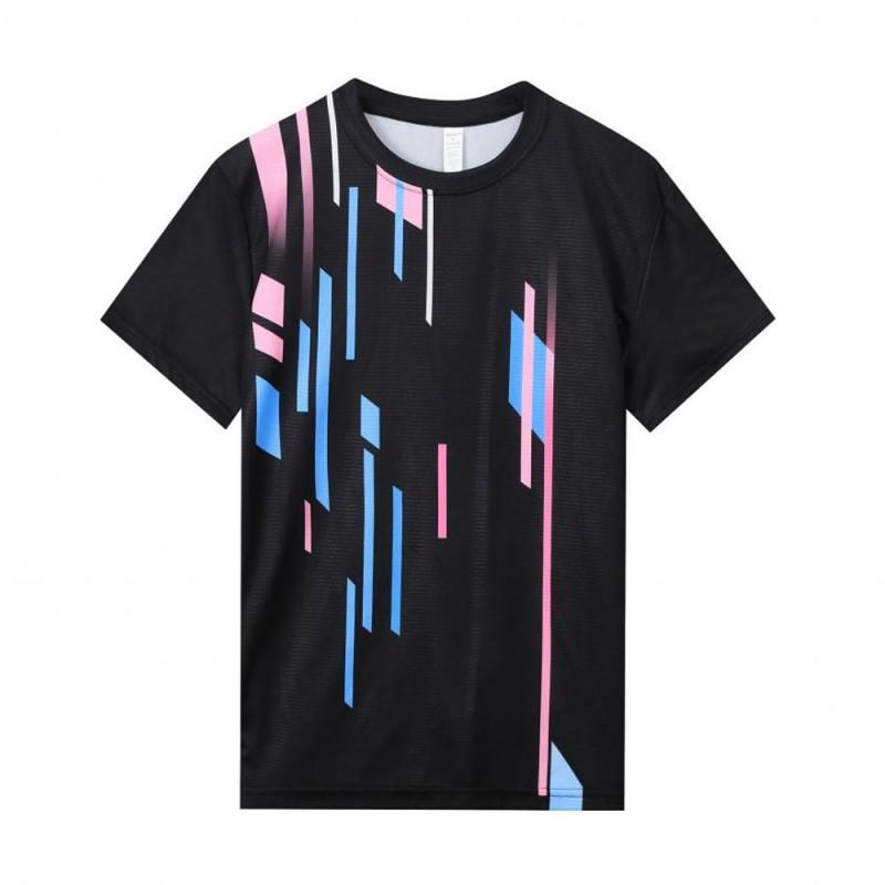 Quick-Dry Badminton Set Men Women Short Sleeve Top Shorts Sportswear Athletic Wear Breathable Performance Gear