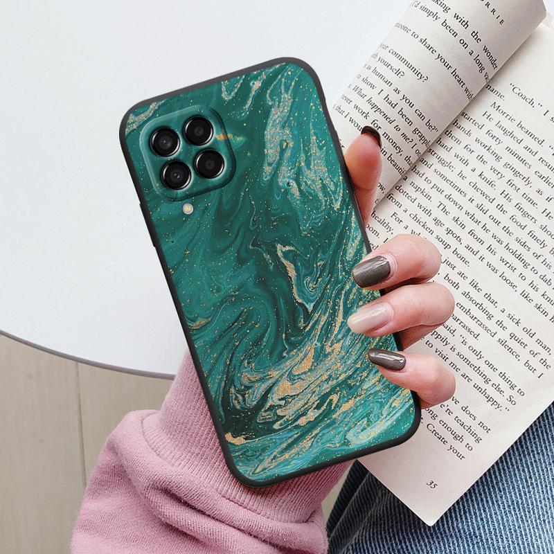 Чехол для телефона Samsung Galaxy M33 M53 5G Чехол для телефона Винтажная Мраморная Акварельная Картина Силиконовый tpu Funda для Samsung M55 M54 M34 M13