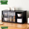 Bamboo 3-Tier Adjustable Kitchen Countertop Organizer