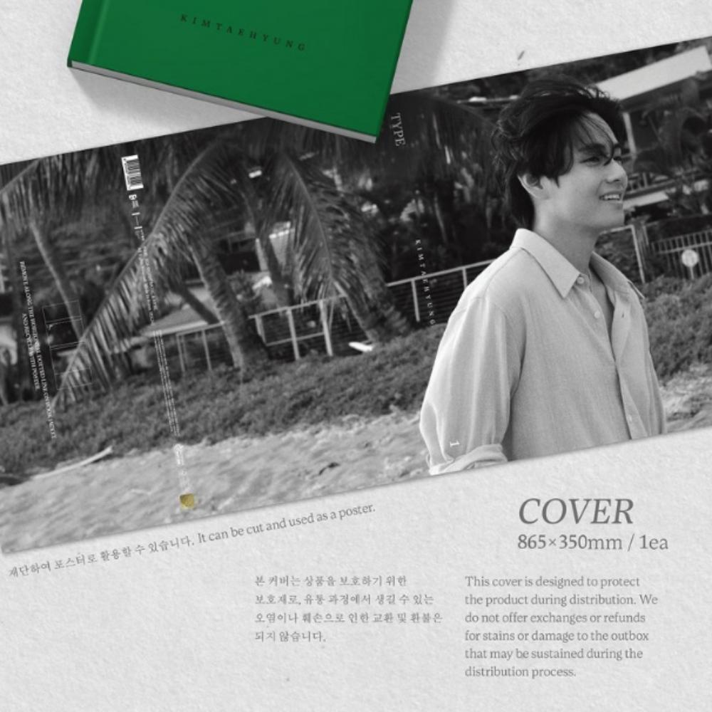 V BTS - V TYPE 1 Photo Book [Complimentary Printed Photo]