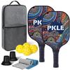 Ракетка и мяч для пиклбола из углеродного волокна, подарочный набор для занятий спортом на открытом воздухе