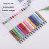 Creative Rotary DIY Printable Plastic Bead Ballpoint Pen