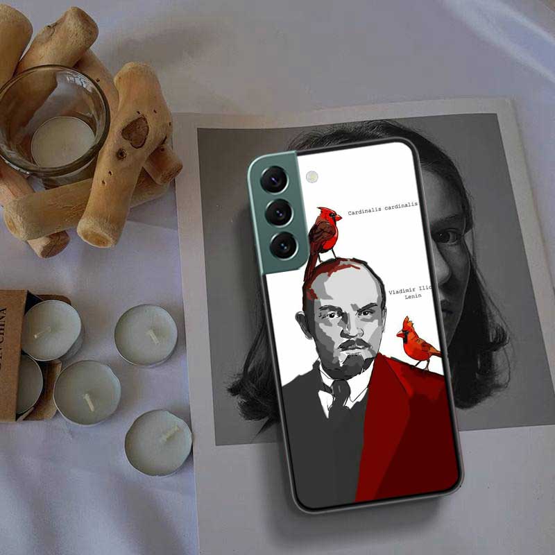 Чехол для телефона с изображением флага Советского Союза от lenin для Samsung A15 A25 A35 A55 Galaxy A70S A50S A30S A30 A40 A71 A51 A41 A31 A21 A11 A01 A20S A1