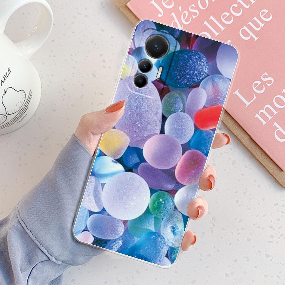 Чехол Задняя крышка для Xiaomi 12 Lite Для Xiaomi 12 Lite 5G Девочки Новый Прозрачный Чехол для телефона Мягкий силиконовый чехол Для Xiaomi 12 Lite Чехол