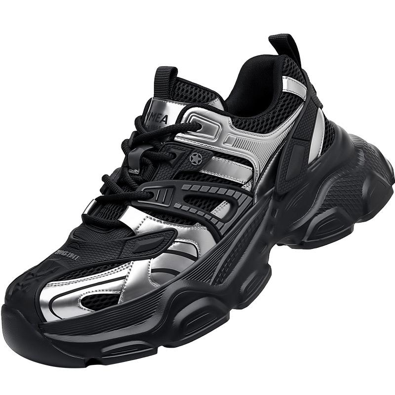 Мужская обувь спортивная обувь для бега 2025 осень новая обувь для папы мужская дышащая низкая повседневная обувь тренд 2025