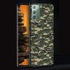 Чехол с камуфляжным узором для Samsung Galaxy Note 20 Ultra 10 Lite 9 8 A53 A52 A12 S22 S21 FE S20 Plus TPU черный чехол для телефона