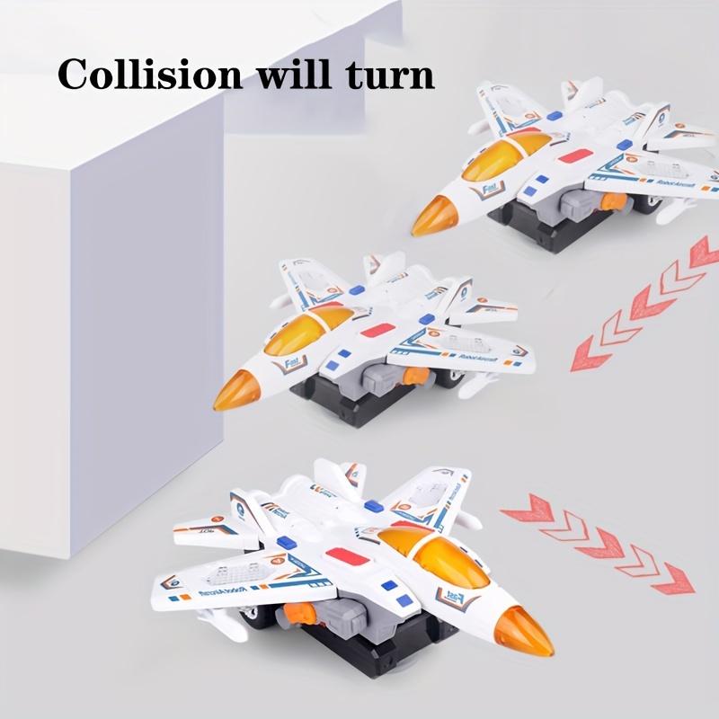 2 в 1 трансформируемый танк-робот игрушка с музыкой и огнями электрический универсальный гоночный автомобиль истребитель подарок на день рождения Хэллоуин для мальчиков