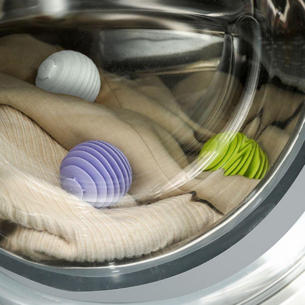 3pcs Reusable Washer Clothes Wash Ball Anti Entanglement Laundry Protective Ball  Home