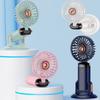 Handheld Fan Portable Small Fan Rechargeable Long Battery Life Multifunctional Neck Hanging Rotating Fan