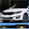 Светодиодный блок дневных ходовых огней для Kia K5 2014-2015, комплектация High, противотуманные фары переднего бампера