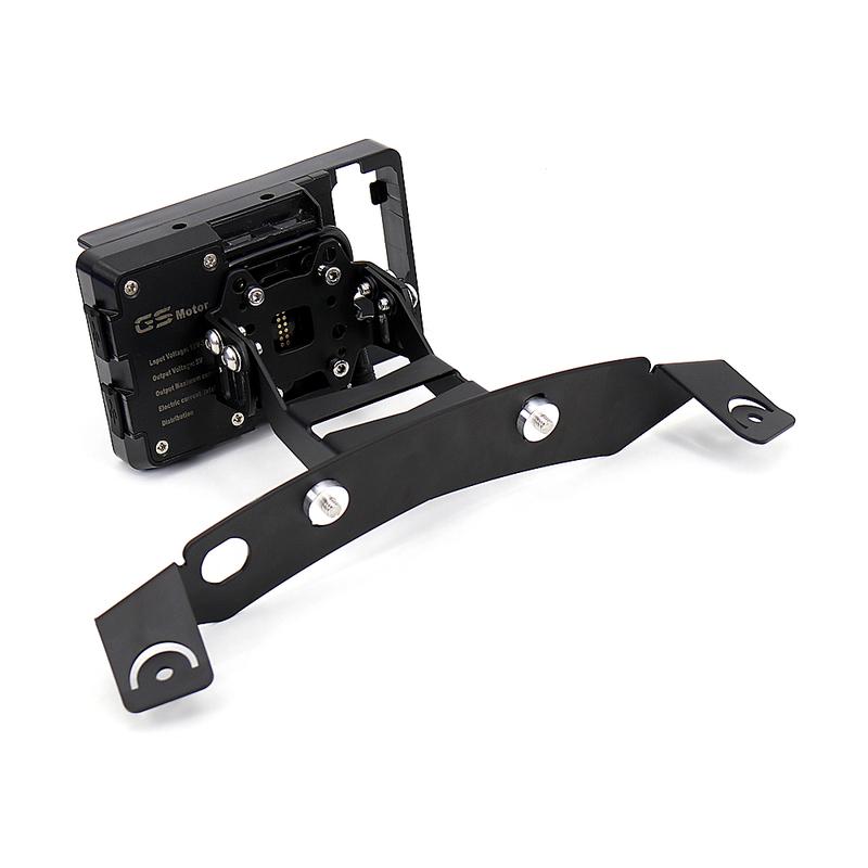 Новый K 1200 GT Для BMW K1200GT 2006- Мотоциклетное ветровое стекло Стойка Держатель Телефон Мобильный Телефон Навигация GPS Пластина Кронштейн K1300GT