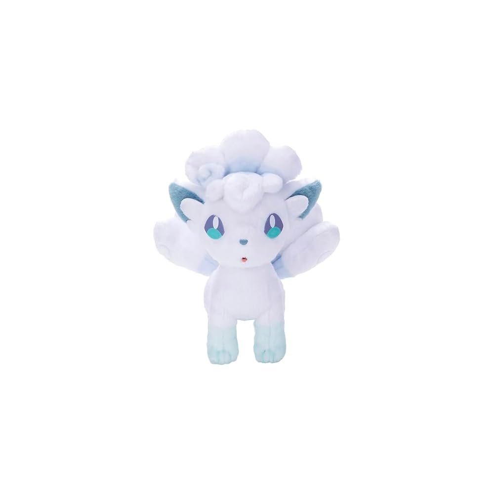 Takaratomy A.R.T.S Pokemon Plush Toy Alolan Vulpix 23cm Height Soft Stuffed Animal
