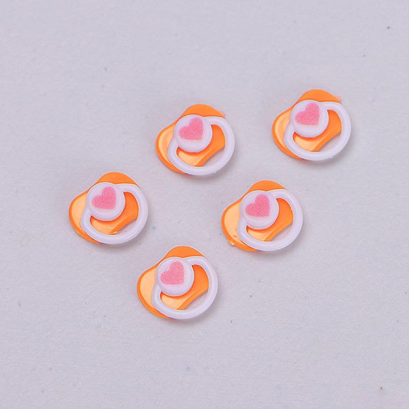 5Pcs Lovely Mini Doll Pacifier Play House Supplies Dummy Nipples For Doll Baby Dolls Kids Toy Baby Pacifier Accessories