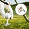 Adjustable Height Golf Tees Plastic Golf Tees with Swing Visual Guide Unbreakable Long Golf Tees Golf Accessories for Men