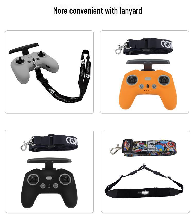 Силиконовый защитный чехол для пульта управления дрона DJI AVATA/FPV: Устойчив к падениям и царапинам