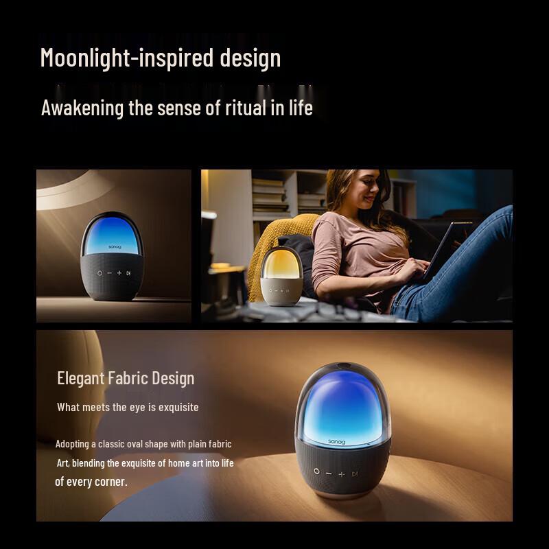 Saina V33 ProMax Portable LED Bluetooth Speaker