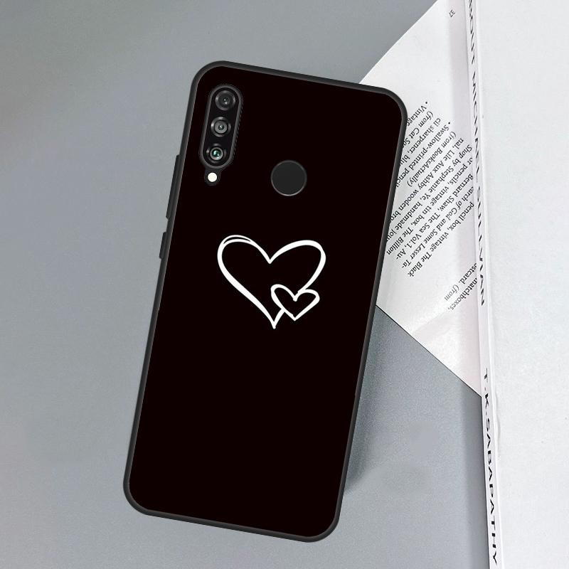Милое Красивое Маленькое Белое Сердце Для Huawei Nova 11i 12i 12s 8i 7i Y73 Y70 Y90 Y60 Y72 Y61 Y91 9 10 SE P30 Pro P40 Lite Чехол
