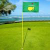 Флаг для турнира по гольфу Отличный профессиональный 3x5 футов Зеленый флаг для гольфа Флаг для турнира по гольфу Зеленый флаг Аксессуары для гольфа