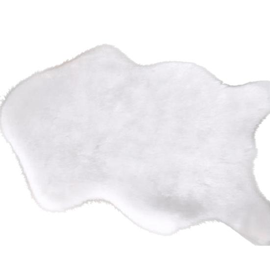 Пушистый искусственный мех Геометрический придверный коврик Ковер для пола Гостиная Спальня