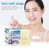 Cleaner Removal Pimple Pores  Soap Goat Milk Moisturizing Skin Face Care Sea Salt Soap