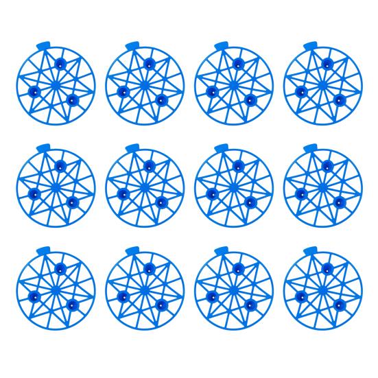 12 шт. Подставка для дыни, многоразовая подставка для тыквы, держатель для арбуза, поднос для дыни с приподнятыми ножками, защищающий фрукты от почвы для овощного сада, фермы