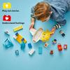 LEGO Duplo Город Duplo Первый аэропорт Игрушка, Подарок на день рождения, Обучающие кубики, Мальчики и девочки, Возраст 18 месяцев, 2 года, 4 года, Ролевая игра, V