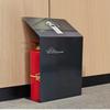 Floor-standing Fire Extinguisher Bracket with Shield