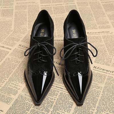 Туфли на высоком каблуке для женщин, роскошные туфли-лодочки с острым носком, на массивном каблуке, на шнуровке, сексуальные туфли-лодочки, осень 2025, элегантная женская обувь