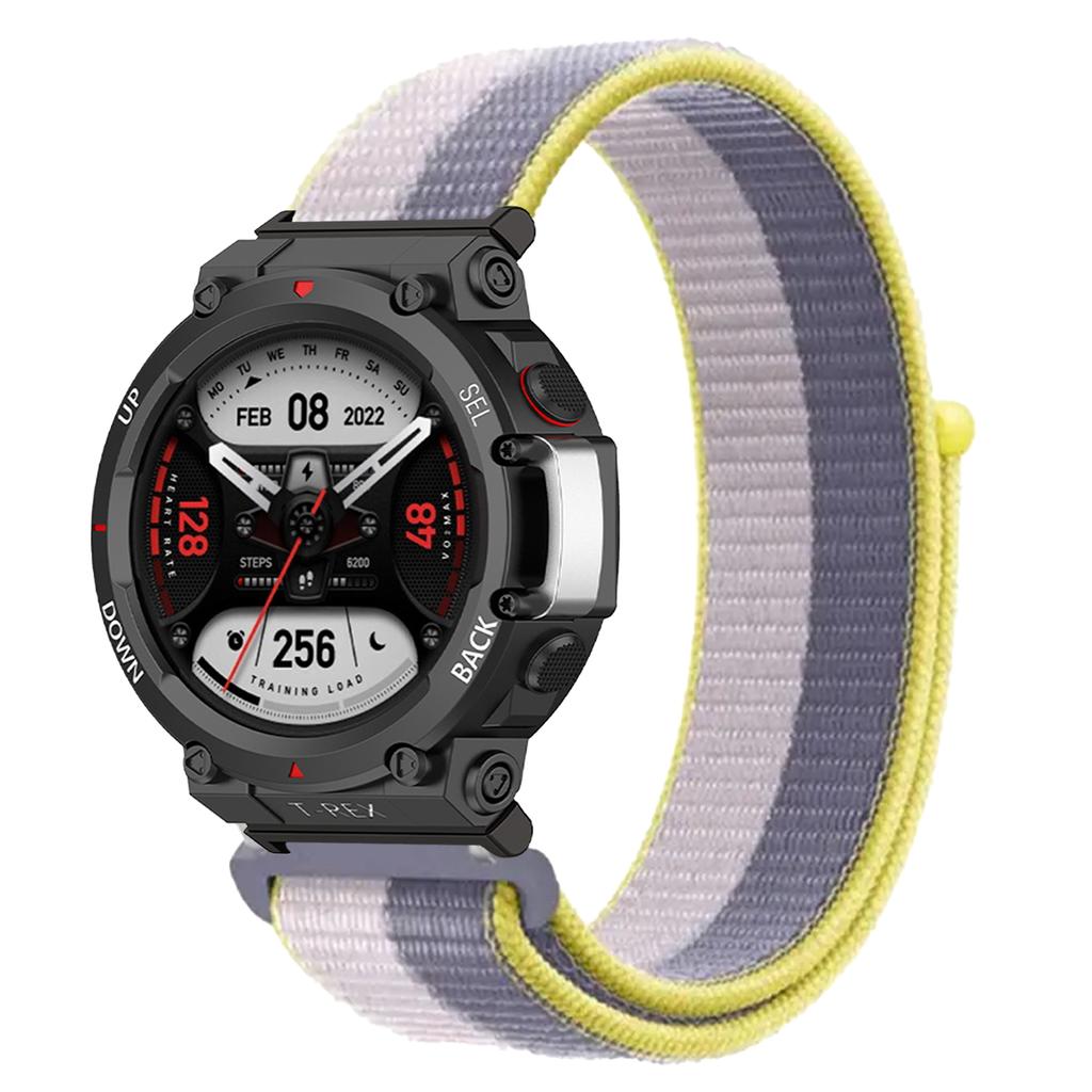 Нейлоновый ремешок-петля для умных часов Huami Amazfit T-REX 3/2, женский/мужской браслет для Amazfit T-Rex/T-Rex Pro, ремешок на запястье Correa