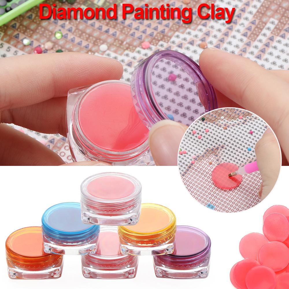 Storage Container Sticking Drilling Mud Diamond Painting Glue Clay Nail Art Tools Point Drill Pen
