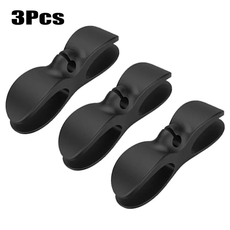 Shelf Silicone Cable Winder Home Bracket Clip Kitchen Organizer Coffee Machine Air Fryer Hook Tool 3/6Pcs Storage Organization