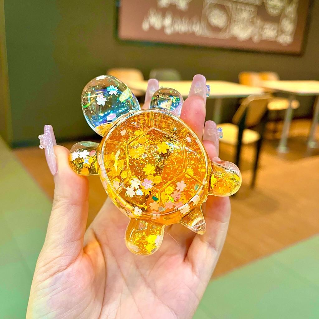 Large Glow Colorful In The Dark Glittering Turtle Figurine Perfect For Unique Occasions Gift