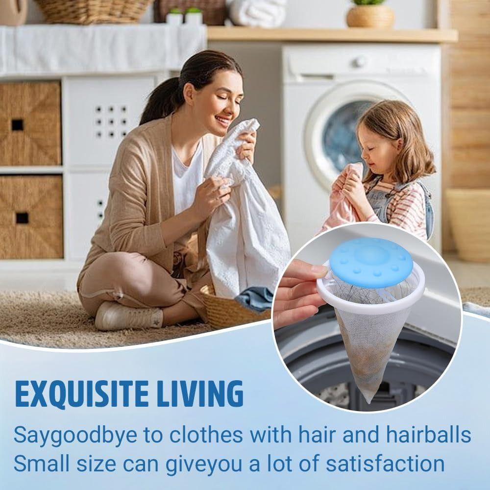 3 шт. Портативный чистящий шарик Сетчатый мешок Мешок-фильтр для стиральной машины Плавающая сетка для фильтрации волос Одежда