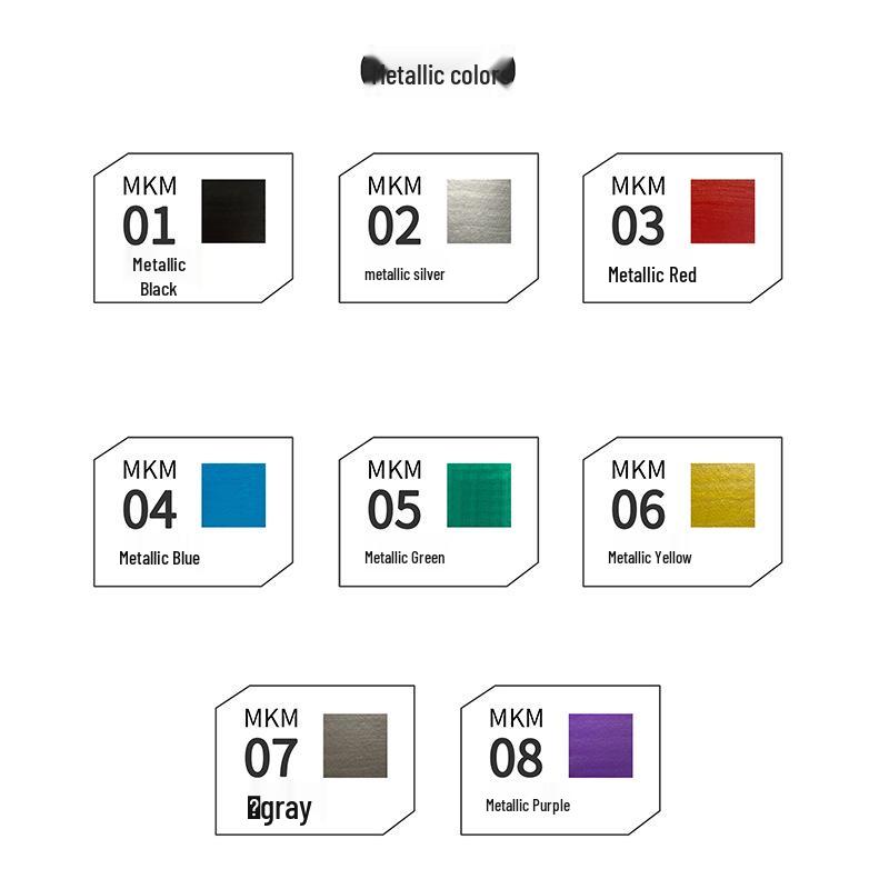 DSPIAE Despai Water-based Soft Tip Pen for Military Models - Base & Metallic Colors for Coloring & Touch-ups